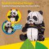 Cubic Fun - National Geographic Animale Salbatice Puzzle 3D Panda 55 piese - CUDS1075h