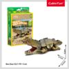 Cubic Fun - National Geographic Animale Salbatice Puzzle 3D Crocodil 54 piese - CUDS1076h