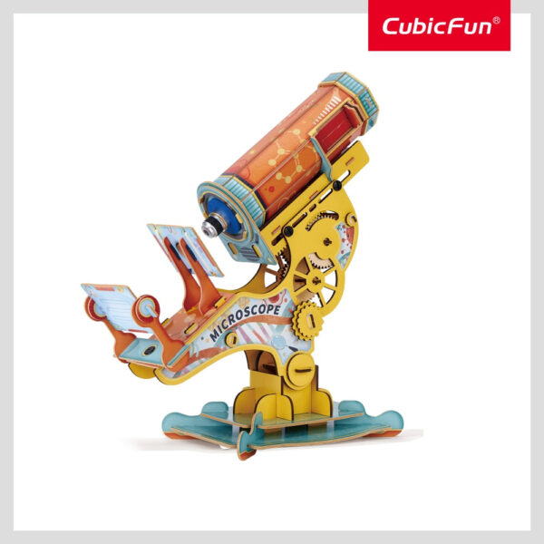 Cubic Fun - Joc Educativ STEM National Geographic puzzle 3D Microscop - CUDS1127h