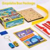 Cubic Fun - Joc Educativ STEM National Geographic puzzle 3D Cursa trasnita - CUDS1130h