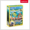 Cubic Fun - Joc Educativ STEM National Geographic puzzle 3D Cursa trasnita - CUDS1130h