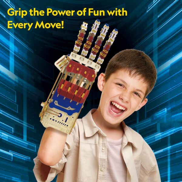 Cubic Fun - Joc Educativ STEM National Geographic puzzle 3D Mana Robotizata - CUDS1133h