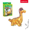 Cubic Fun - National Geographic Dinozauri Puzzle 3D Brahiozaur 54 piese - CUDS1170h