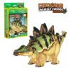 Cubic Fun - National Geographic Dinozauri Puzzle 3D Stegozaur 51 piese - CUDS1171h