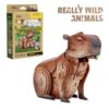 Cubic Fun - National Geographic Animale Salbatice Puzzle 3D Capibara 56 piese - CUDS1177h