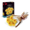 Cubic Fun - Buchet de Floarea Soarelui 3D 180 piese - CUP866h