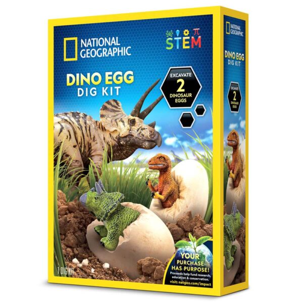 National Geographic - Set educativ Descoperirea oualor preistorice in expeditia dinozaurilor - NG29677