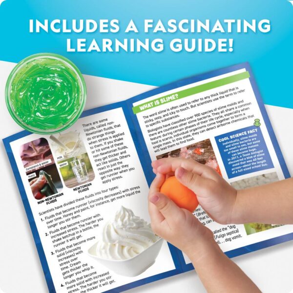 National Geographic - Set educativ experiment de creare Slime si Plastilina - NG24729