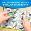 National Geographic - Set educativ Calendar de Craciun descopera lumea preistorica a dinozaurilor cu 24 de surprize - NG22862
