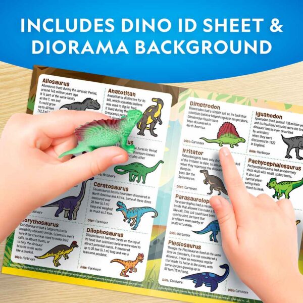 National Geographic - Set educativ Calendar de Craciun descopera lumea preistorica a dinozaurilor cu 24 de surprize - NG22862