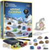 National Geographic - Set educativ Calendar de Craciun descopera roci si pietre pretioase cu 24 de surprize - NG24101