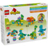 LEGO DUPLO - Dinozauri pe roţi 3 în 1 10451, 108 piese