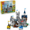 LEGO Creator - Castel medieval cu cai si cavaleri 31168, 1371 piese