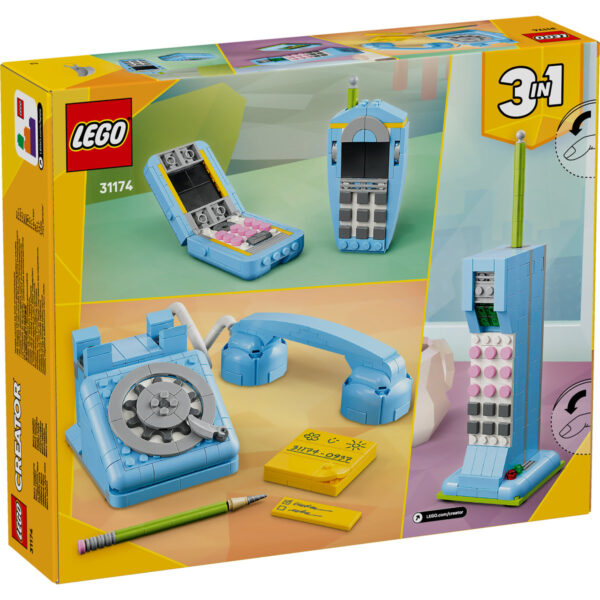 LEGO Creator - Telefon retro 31174, 383 piese