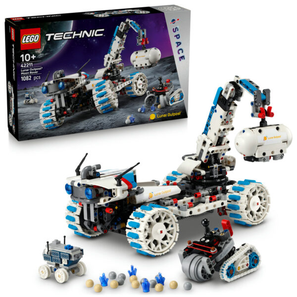 42211-lego-technic LEGO Technic - Vehicul spatial Rover Lunar Outpost 42211, 1082 piese