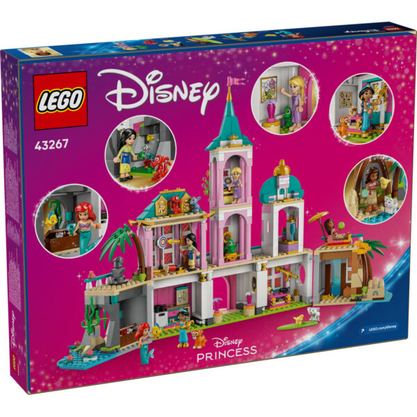 LEGO Disney - Castel de prinţesă şi animăluţe regale 43267, 787 piese