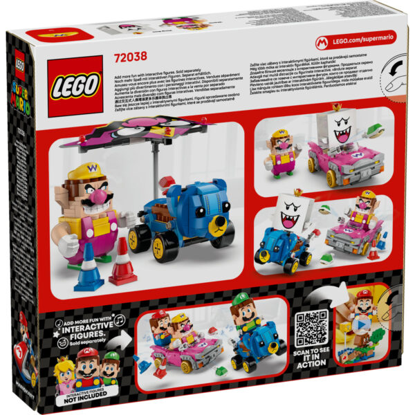 LEGO Super Mario - Mario Kart – Wario si King Boo 72038, 512 piese