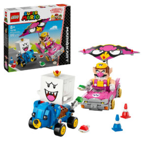 LEGO Super Mario - Mario Kart – Wario si King Boo 72038, 512 piese