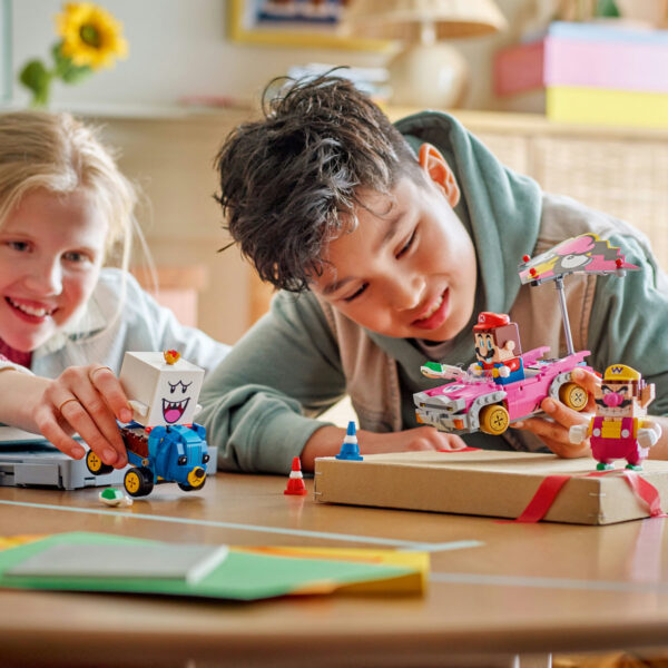 LEGO Super Mario - Mario Kart – Wario si King Boo 72038, 512 piese