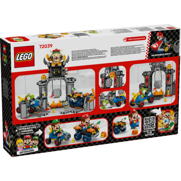 LEGO Super Mario - Mario Kart – Castelul lui Bowser 72039, 1068 piese