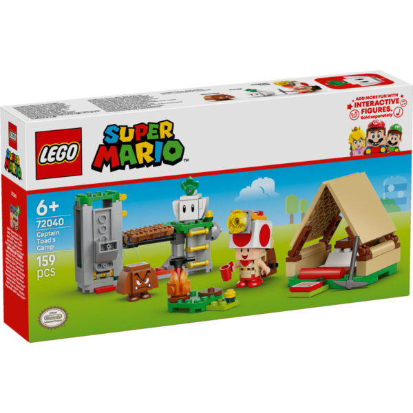 LEGO Super Mario - Tabara lui Captain Toad 72040, 159 piese
