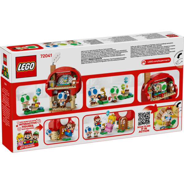 LEGO Super Mario - Petrecere acasa la Toad 72041, 276 piese