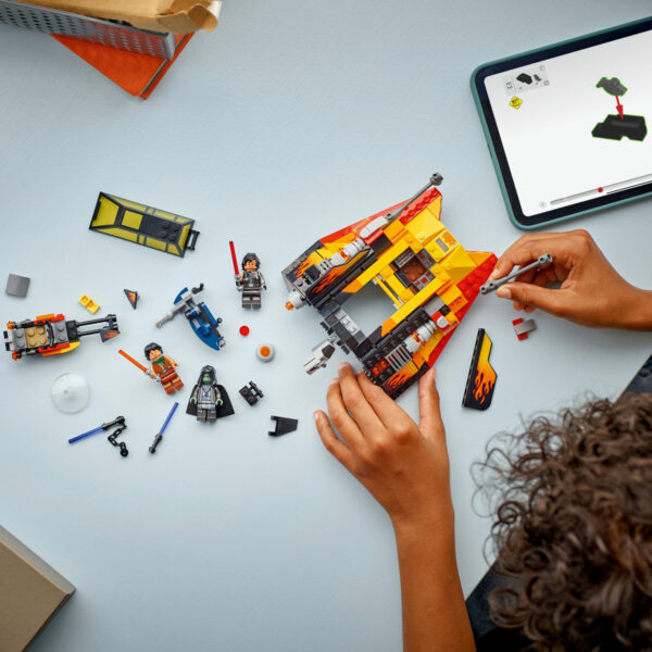 LEGO Star Wars - Snowspeeder înflacarat 75414, 349 piese