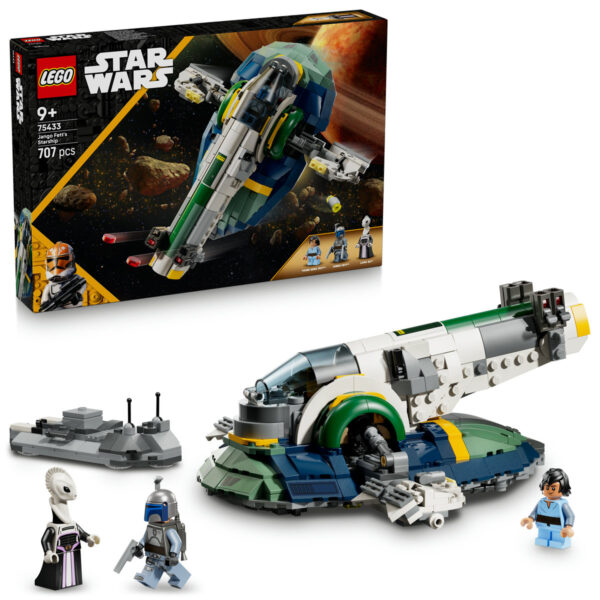 75433-lego-star-wars LEGO Star Wars - Nava stelara a lui Jango Fett 75433, 707 piese