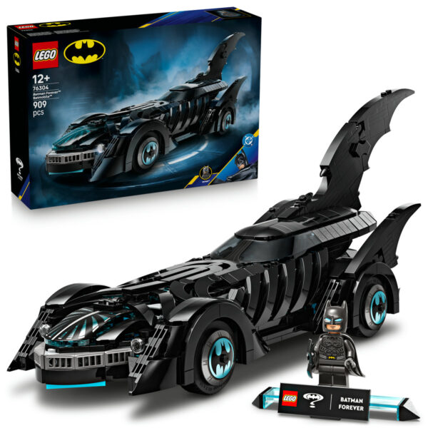 76304-lego-super-heroes LEGO DC Super Heroes - Batmobilul din Batman Forever 76304, 909 piese