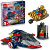 76319-lego-super-heroes LEGO Marvel Super Heroes - Capitanul America vs Thanos 76319, 107 piese