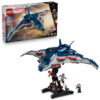 76325-lego-super-heroes LEGO Marvel Super Heroes - Quinjet din Razbunatorii: Sub semnul lui Ultron 76325, 1131 piese