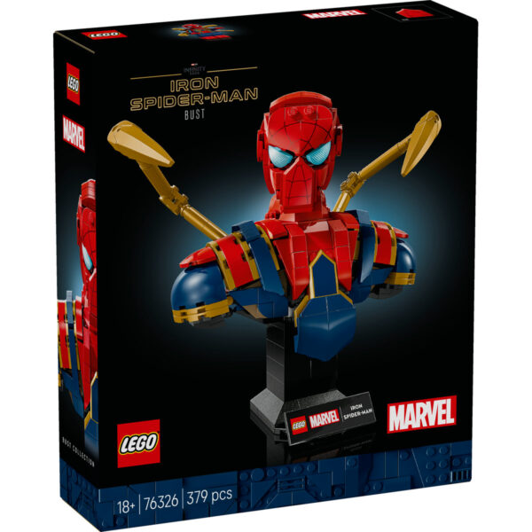 76326-lego-super-heroes-1 LEGO Marvel Super Heroes - Bustul lui Iron Spider-Man 76326, 379 piese