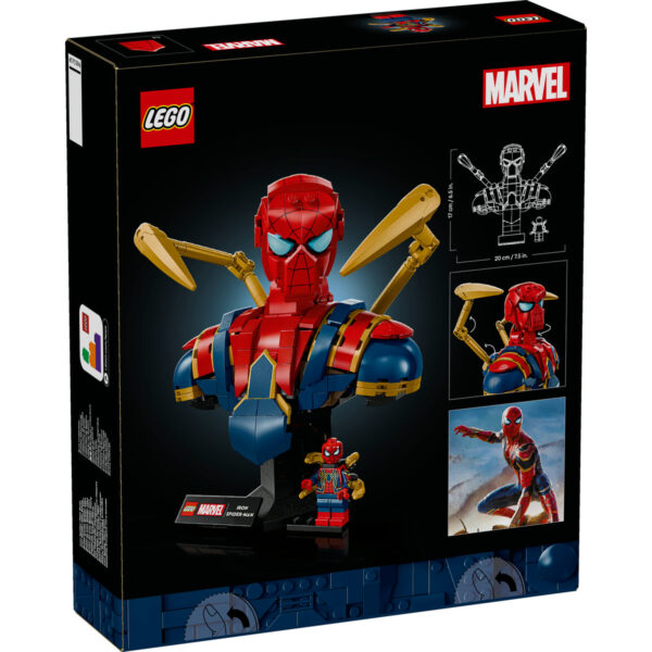76326-lego-super-heroes-2 LEGO Marvel Super Heroes - Bustul lui Iron Spider-Man 76326, 379 piese