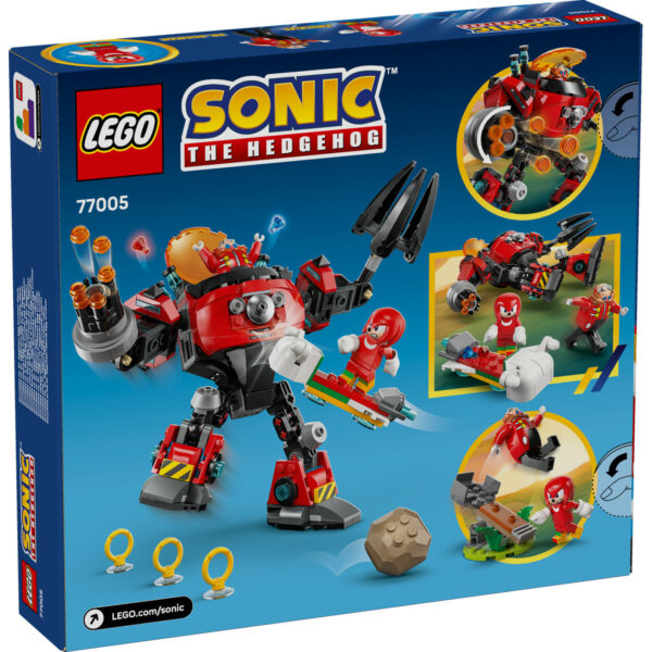 77005-lego-sonic-the-hedgehog-2 LEGO Sonic the Hedgehog - Knuckles vs. Dr. Eggman si robotul Egg Crusher 77005, 350 piese
