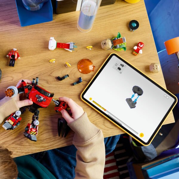 77005-lego-sonic-the-hedgehog-3 LEGO Sonic the Hedgehog - Knuckles vs. Dr. Eggman si robotul Egg Crusher 77005, 350 piese