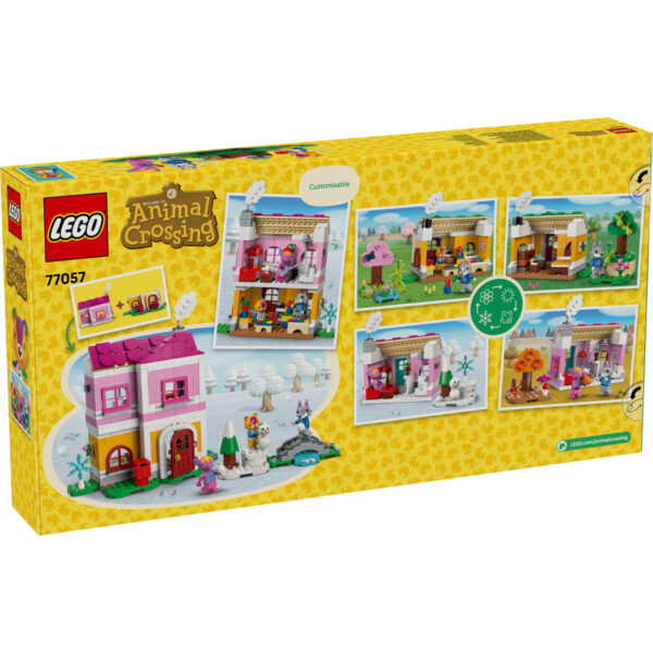 77057-lego-animal-crossing-4 LEGO Animal Crossing - Case creative: anotimpuri distractive 77057, 814 piese