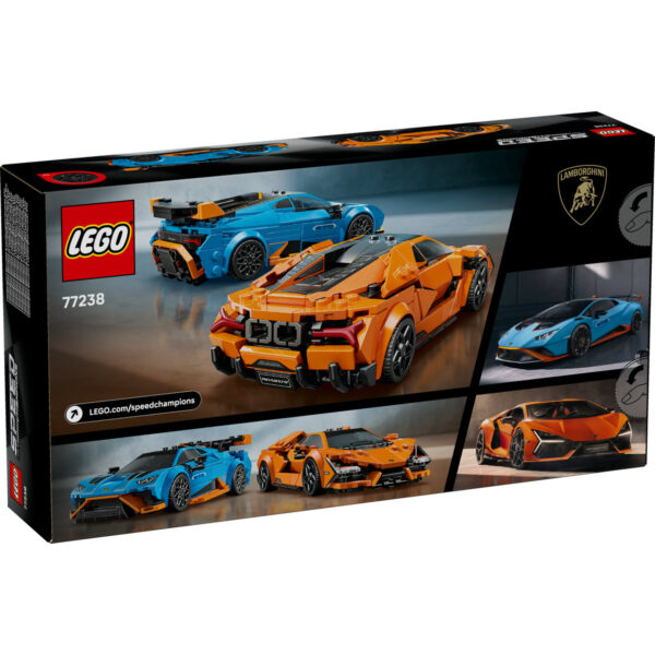 77238-lego-speed-champions-2 LEGO Speed Champions - Lamborghini Revuelto si Huracán STO 77238, 607 piese