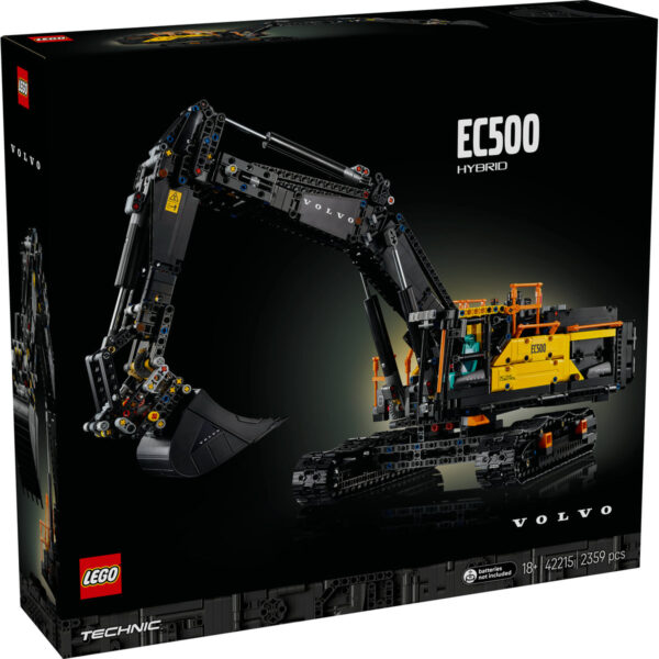 LEGO Technic - Excavator Volvo EC500 Hybrid 42215, 2359 piese