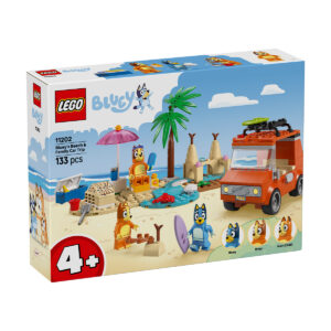 LEGO Bluey - Calatoria familiei lui Blue cu masina la plaja 11202, 133 piese