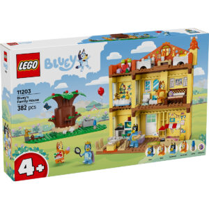 LEGO Bluey - Casa familiei lui Blue 11203, 382 piese