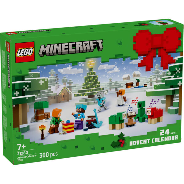 LEGO Minecraft - LEGO Minecraft Calendar de advent 2025 21280, 300 piese
