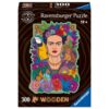 Ravensburger - Puzzle din lemn Frida Kahlo 300 piese - RVSPA01540