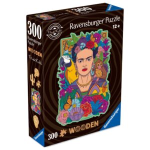 Ravensburger - Puzzle din lemn Frida Kahlo 300 piese - RVSPA01540