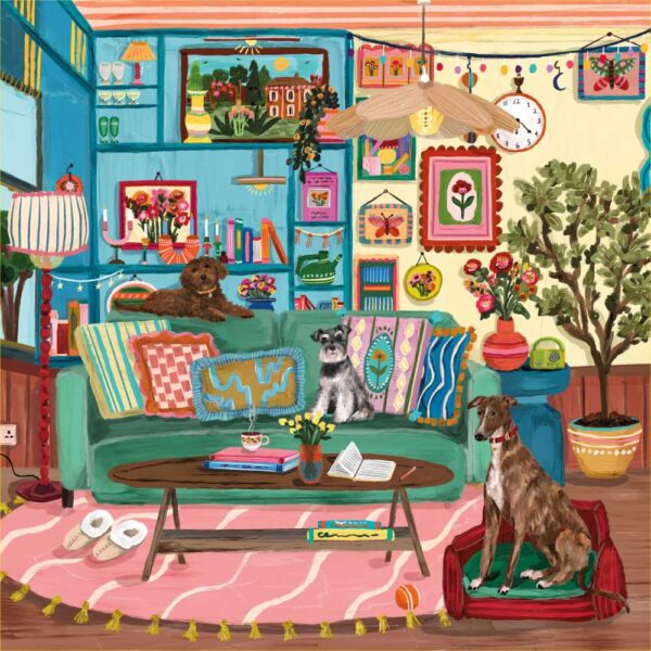 Ravensburger - Puzzle artistic coltul fericirii cu blanosi 750 piese - RVSPA01543