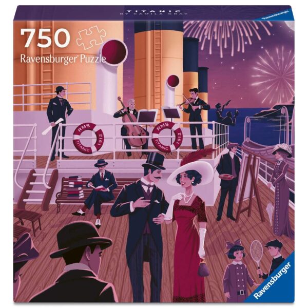 Ravensburger - Puzzle artistic Titanic 750 piese - RVSPA01544