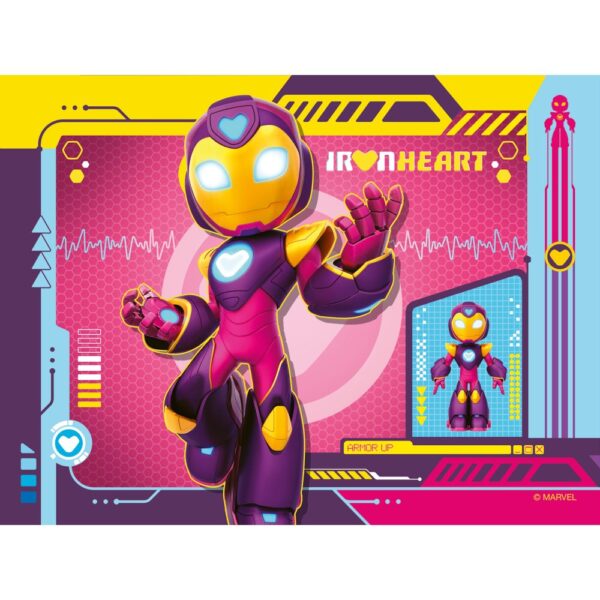 Ravensburger - Puzzle Iron Man si prietenii 4 buc in cutie 12 16 20 24 piese - RVSPC04190