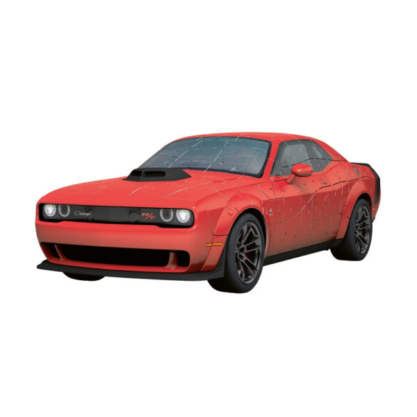 Ravensburger - Puzzle 3D iconic Dodge Challenger R/T Scat Pack Widebody 108 piese model de colectie - RVS3D08036