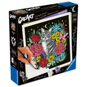 Ravensburger - CreArt pictura pe numere pentru adulti editie Pixie Cold pisica - RVSPBN25855