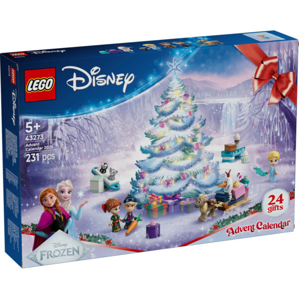 LEGO Disney - LEGO ǀ Disney Regatul de gheaţă Calendar de advent 2025 43273, 231 piese