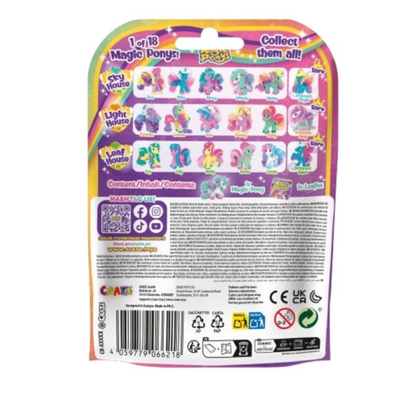 Craze - Figurina de colectionat ponei cu aripi sclipitoare si tatuaje unice - CRZ66218